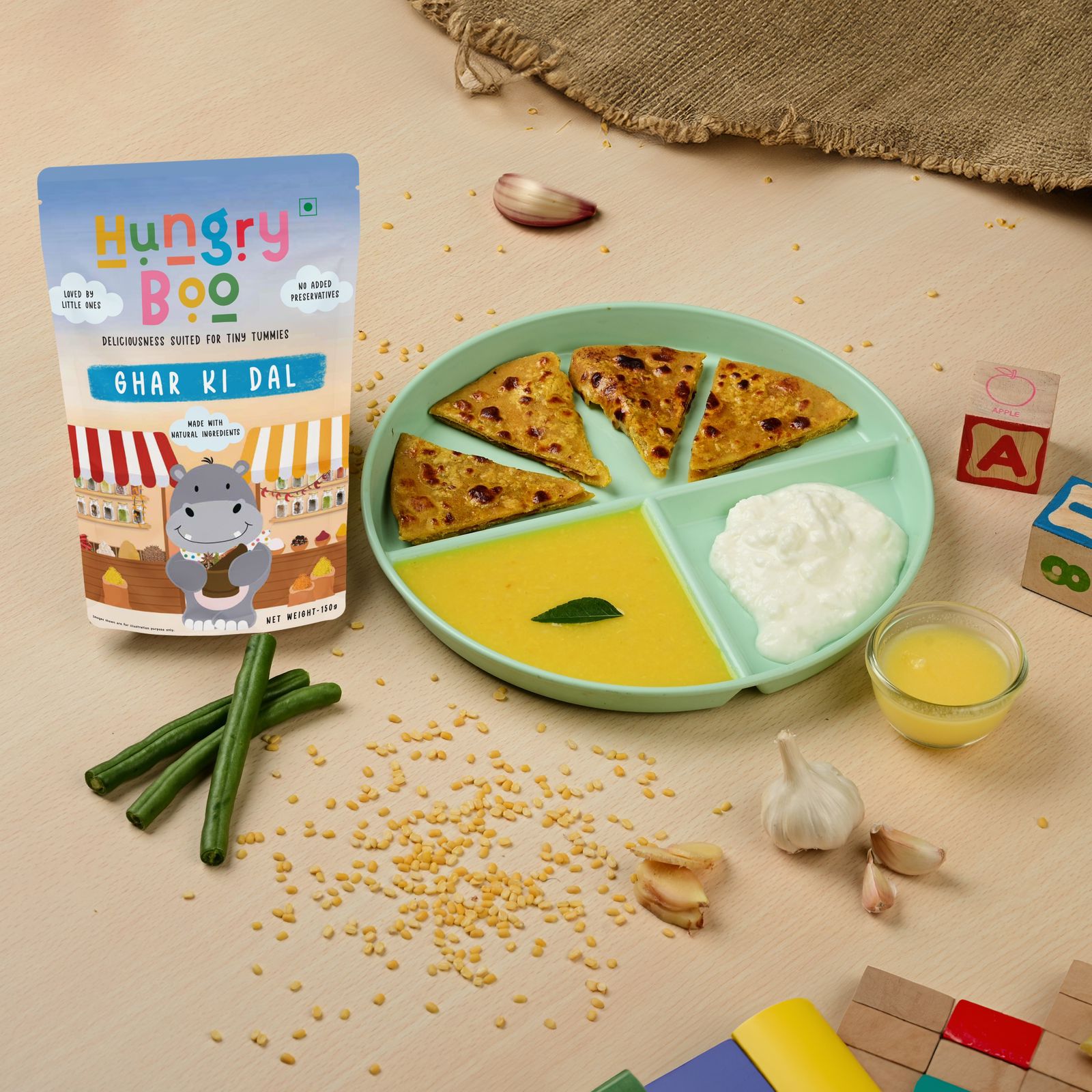 Daal Paratha Recipe – Easy & Nutritious with Hungry Boo