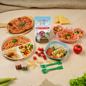 Spinach and Ricotta Cannelloni with Hungry Boo Tomato Basil Sauce