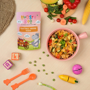 Mixed Vegetable Jalfrezi using Hungry Boo Makhni Gravy