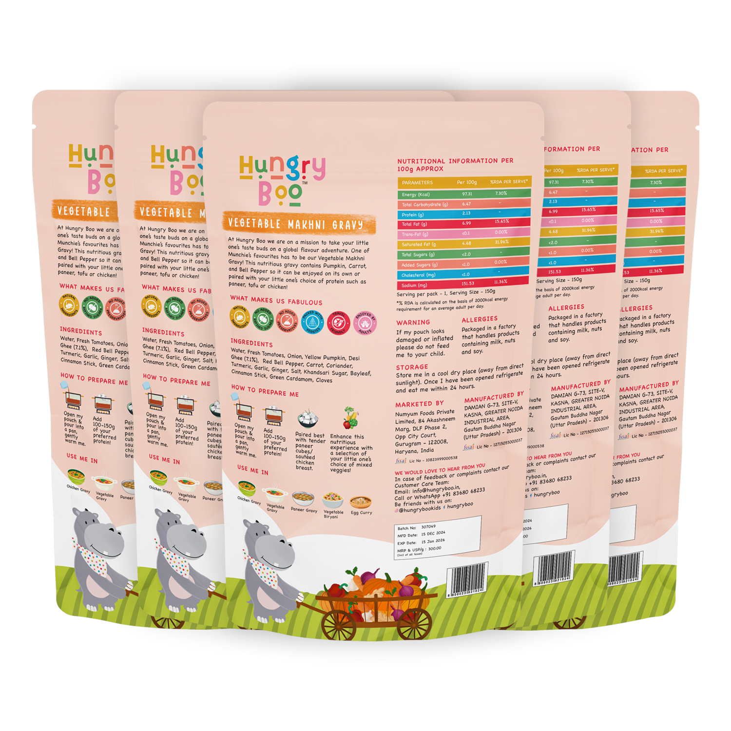 Vegetable Makhni Gravy