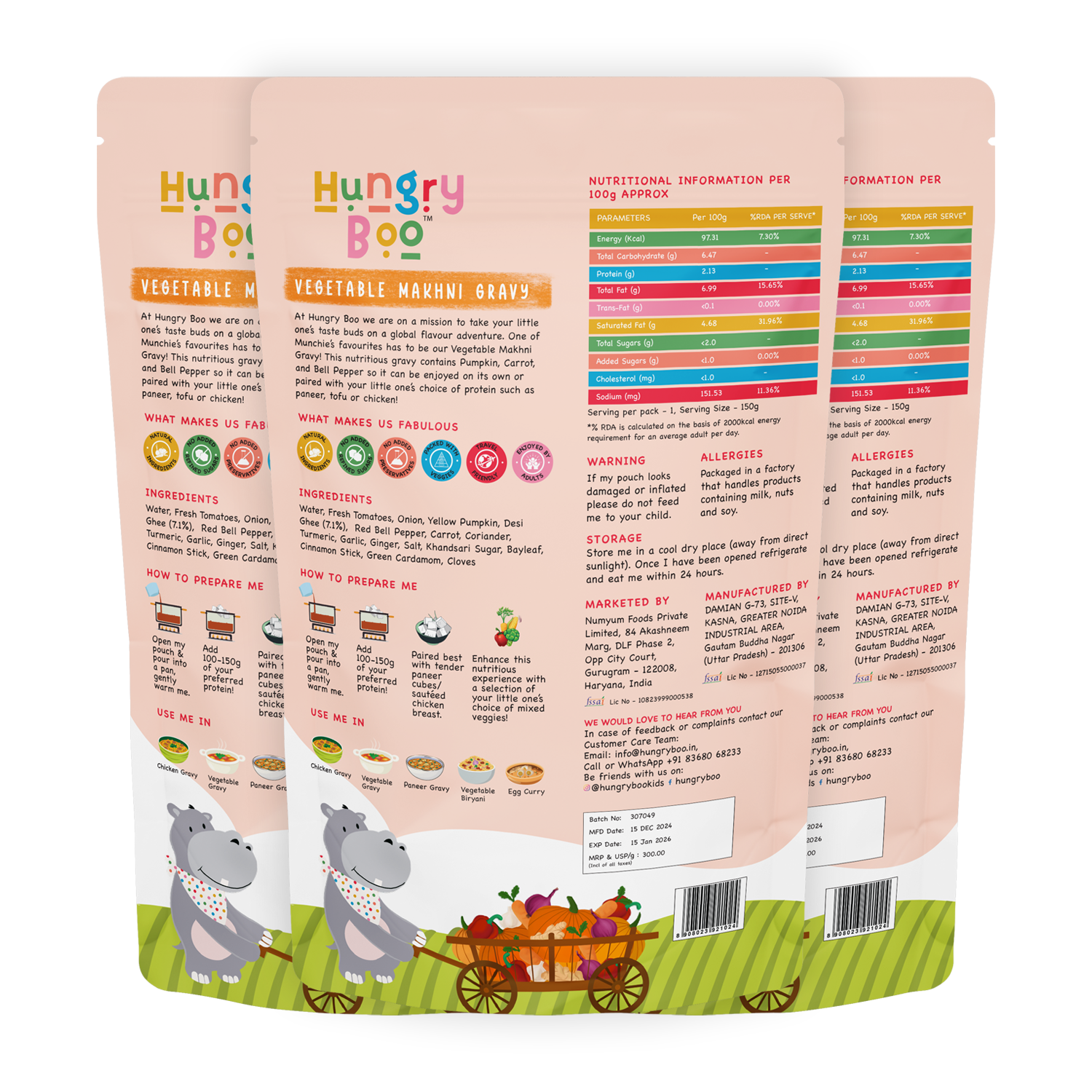 Vegetable Makhni Gravy