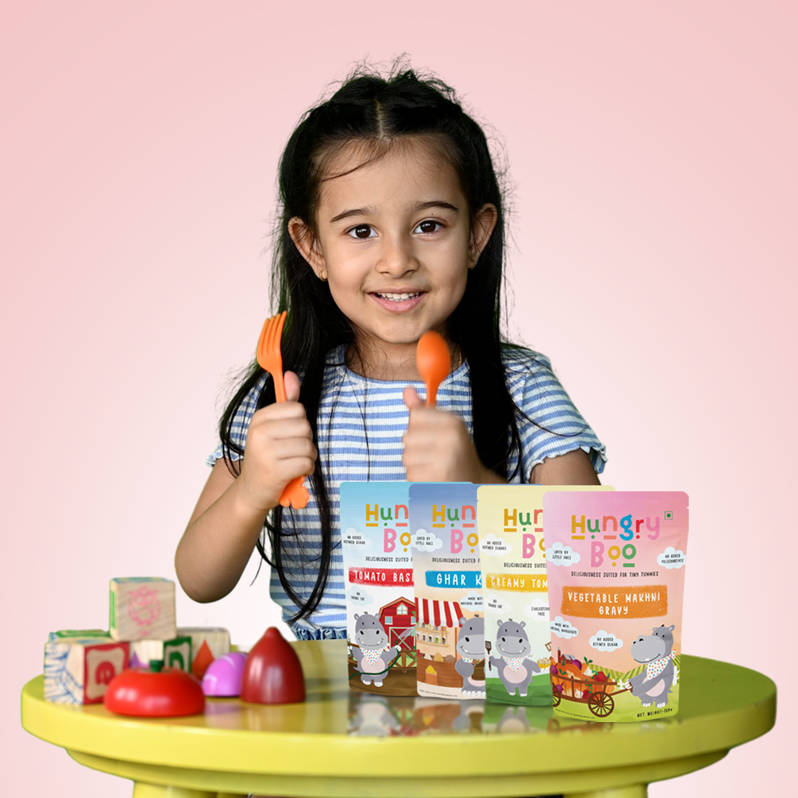 Gourmet Combo Pack | Creamy Tomato Sauce, Ghar Ki Daal, Tomato Basil Sauce & Vegetable Makhni Gravy | Ready-to-Cook | No Preservatives | Pack of 4