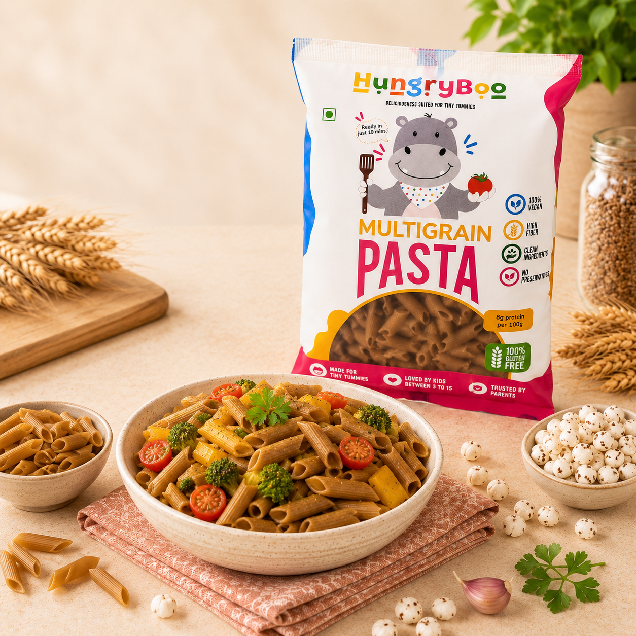Multigrain Penna Pasta – Nutritious, Protein-Rich Pasta for Growing Kids &amp; Healthy Families
