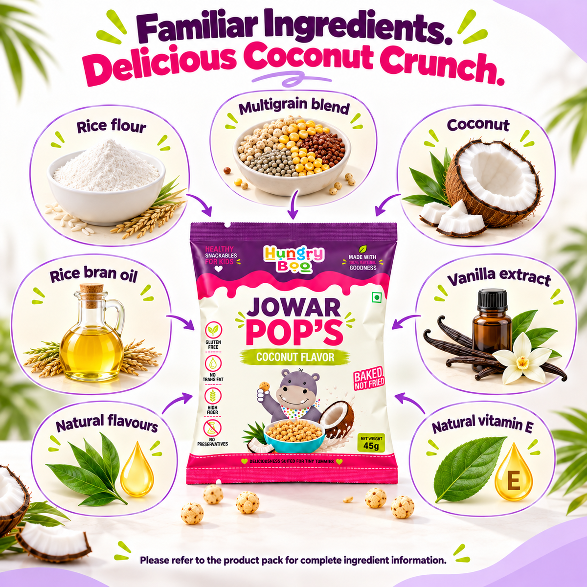 Jowar Pops Coconut