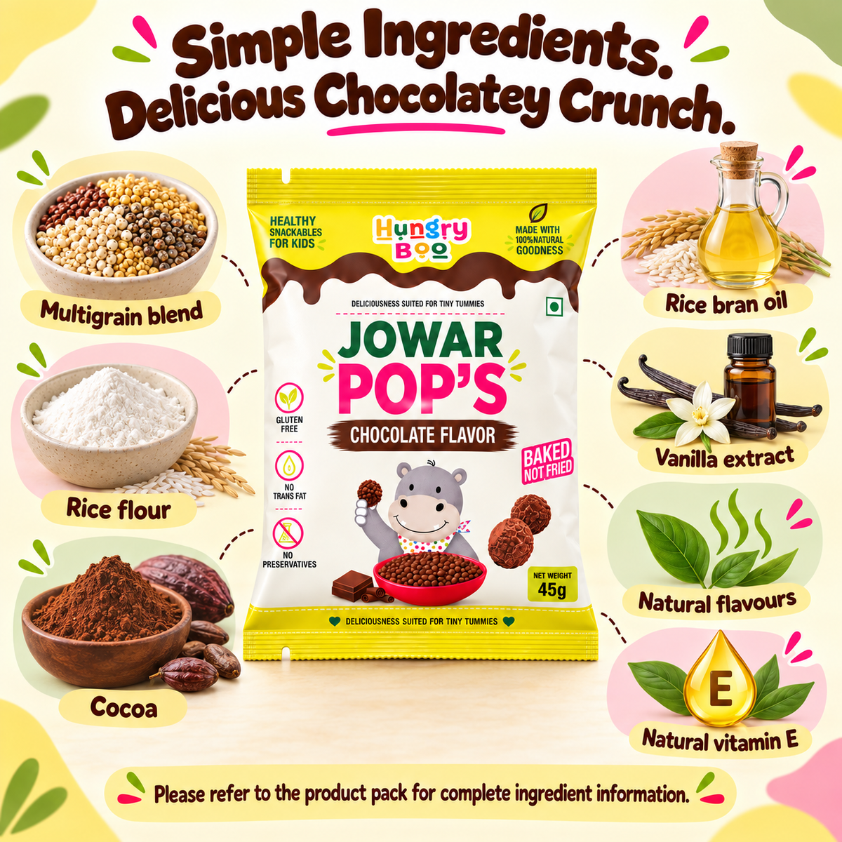 Jowar Pops Chocolate