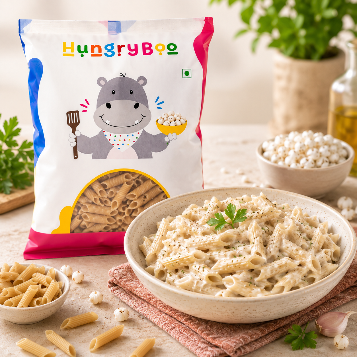 Makhana Pasta – High Protein, Wholesome Pasta for Growing Kids &amp; Healthy Families