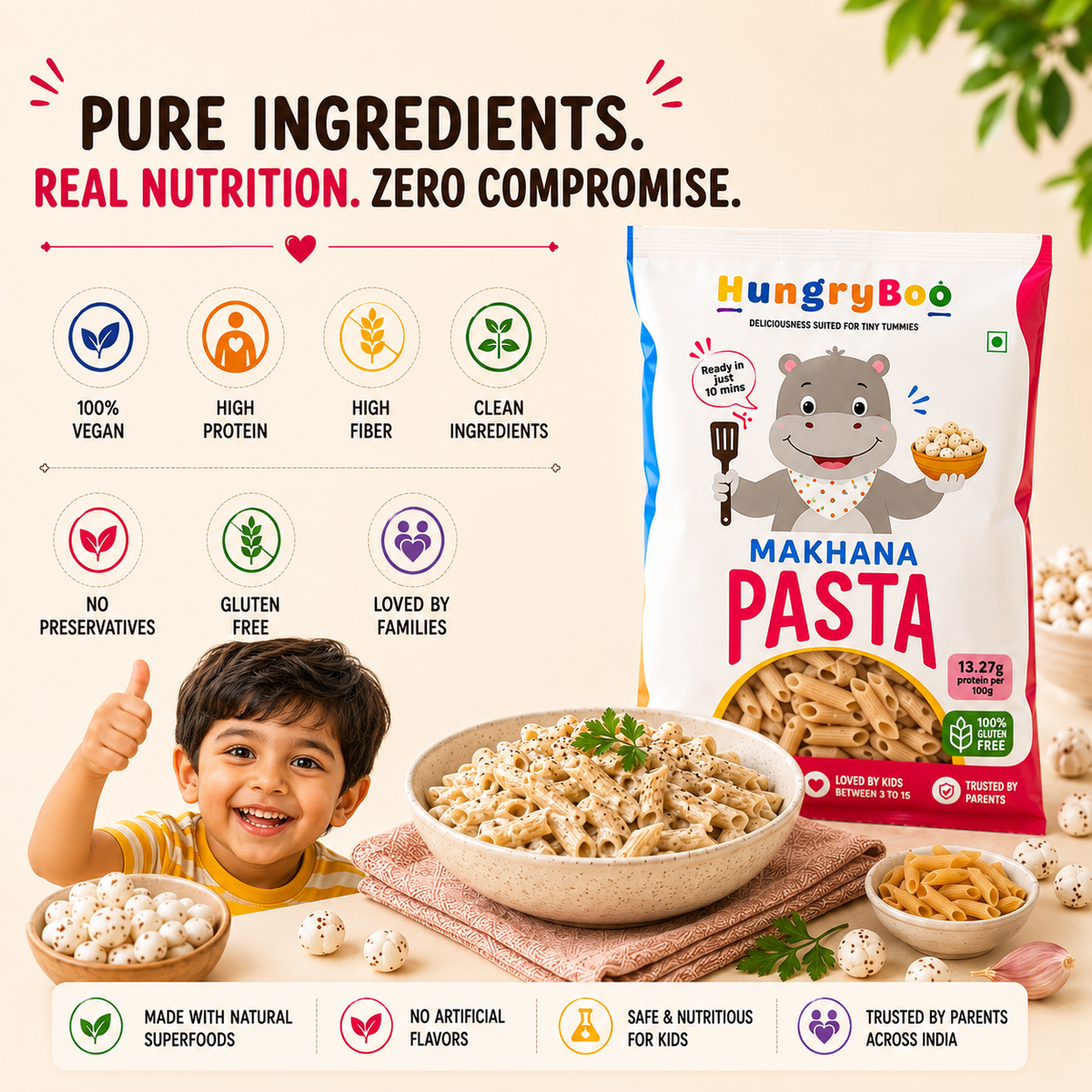 Makhana Pasta