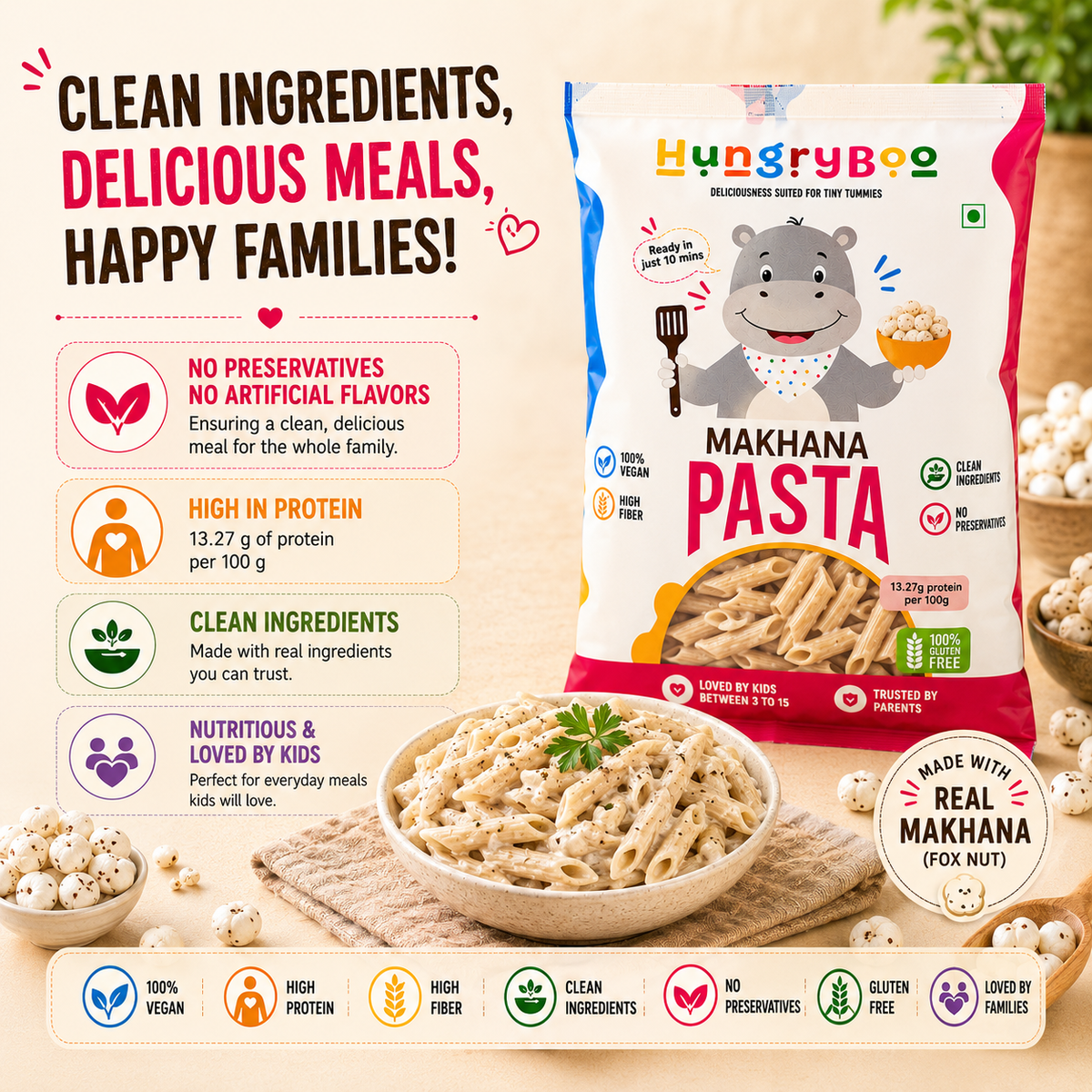Makhana Pasta