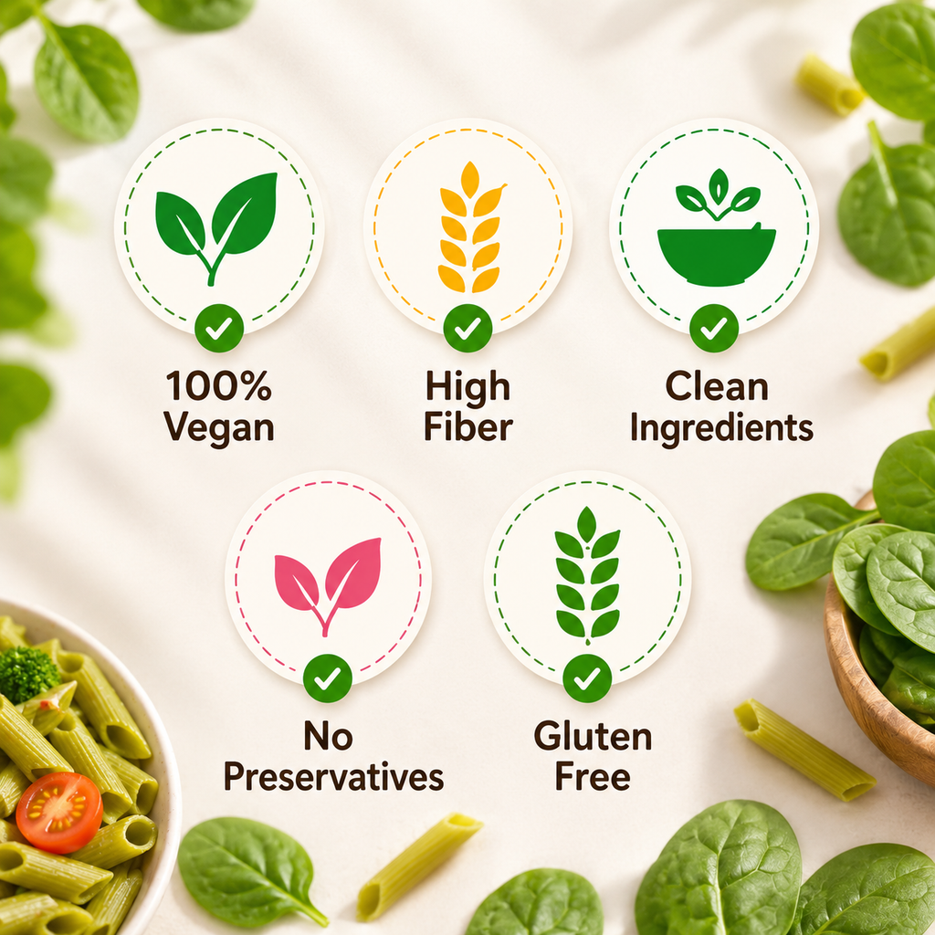 Spinach Penne Pasta