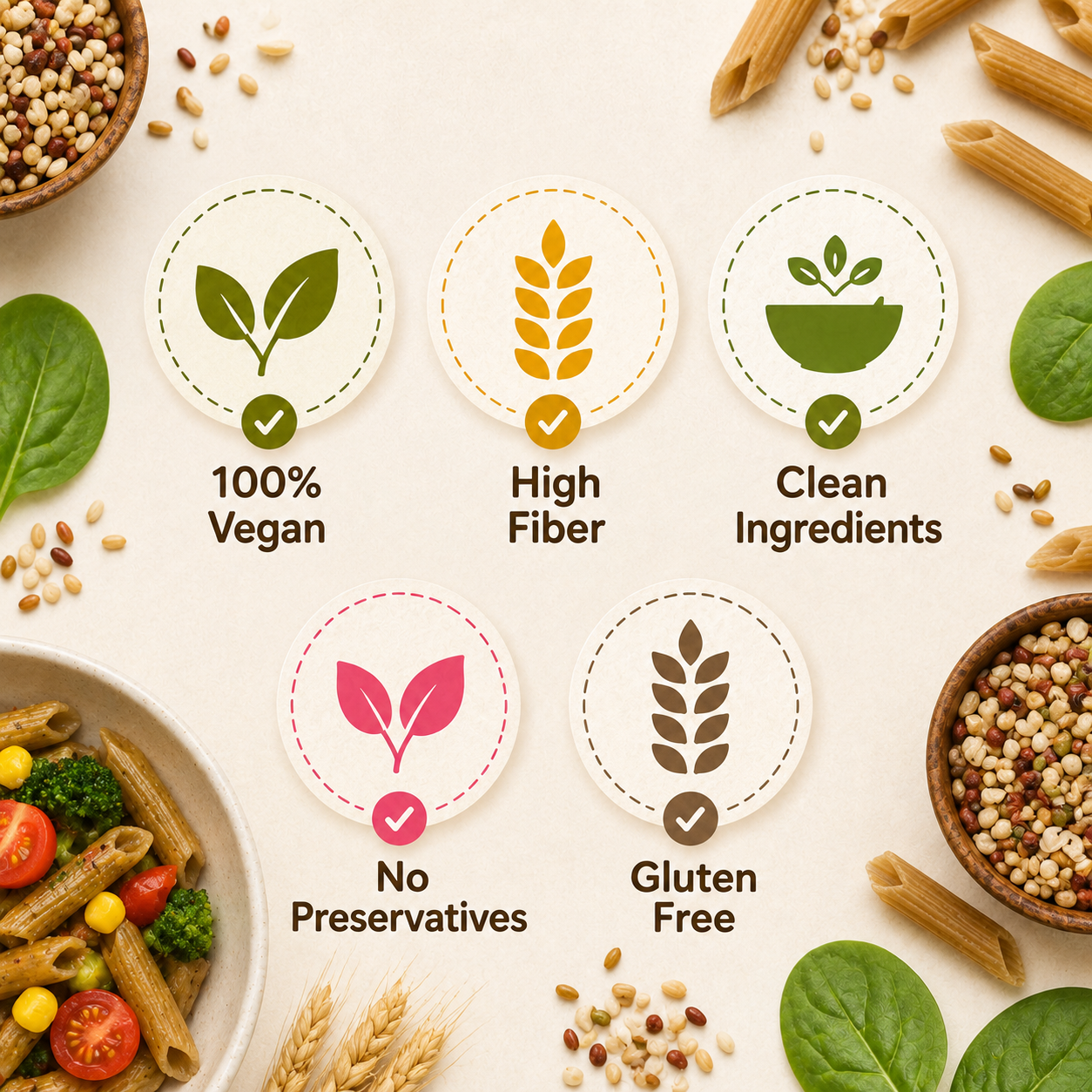 Multigrain Penna Pasta – Nutritious, Protein-Rich Pasta for Growing Kids &amp; Healthy Families
