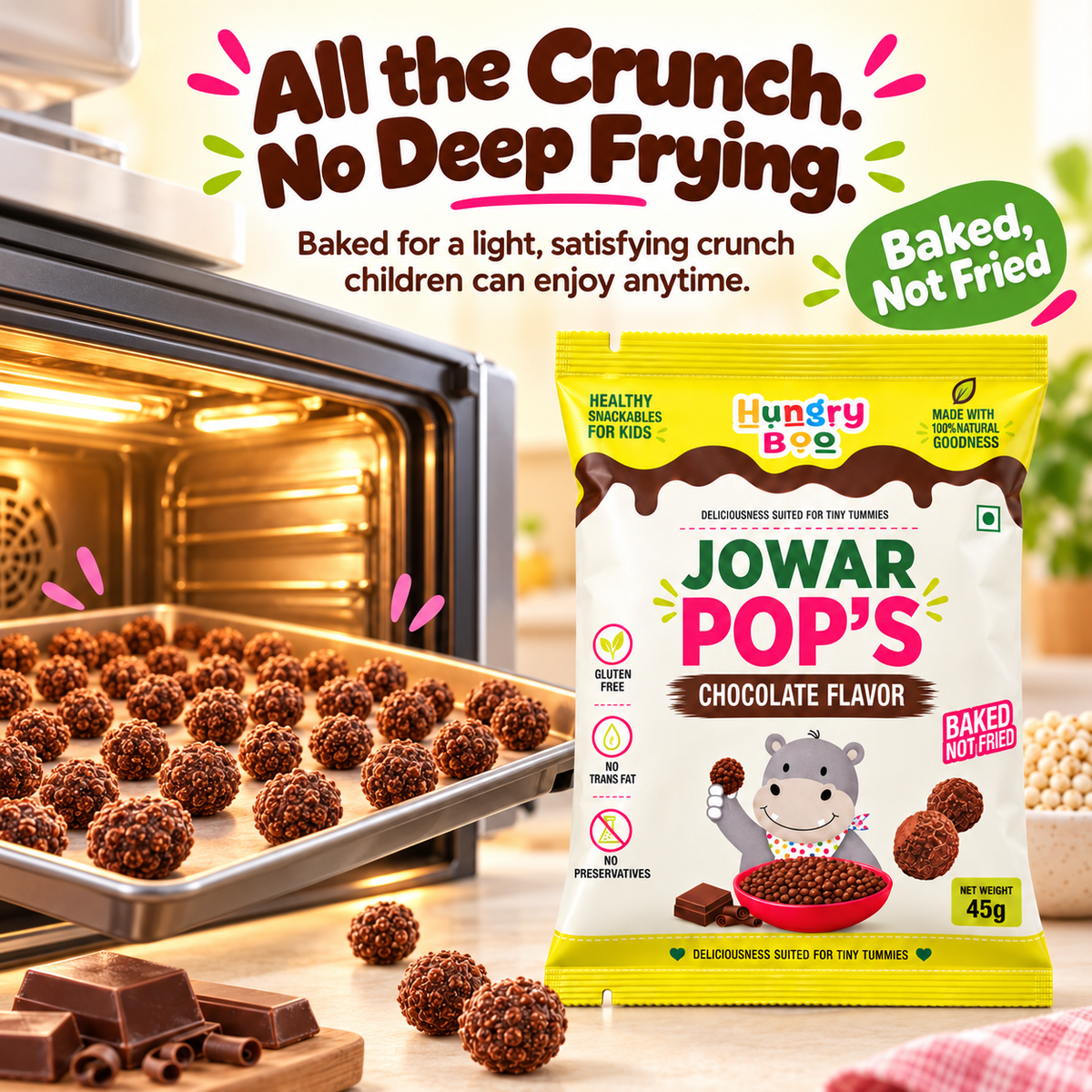 Jowar Pops Chocolate