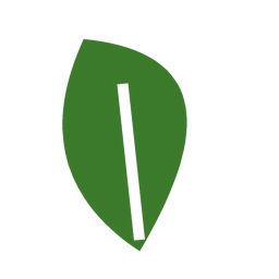 Leaf icon, green