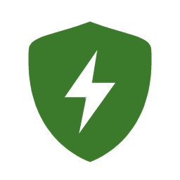 Retort pouch icon, green